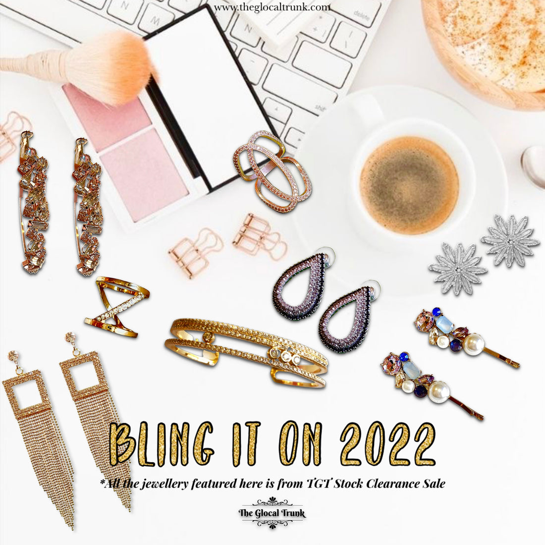 BLING IT ON 2022 - Jewellery from TGT Stock Clearance Sale