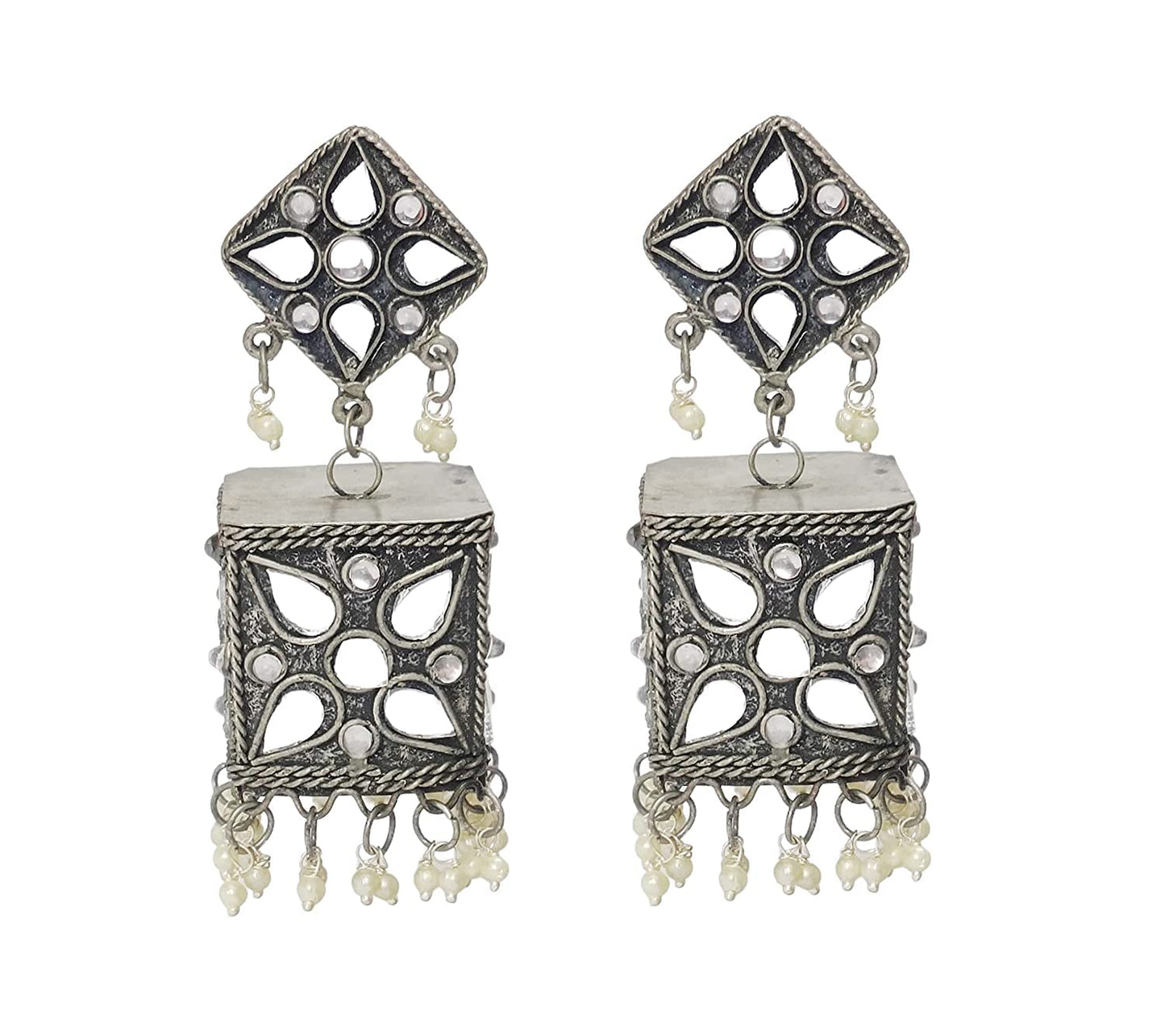 Afghani Style Antique Jhumka Earrings