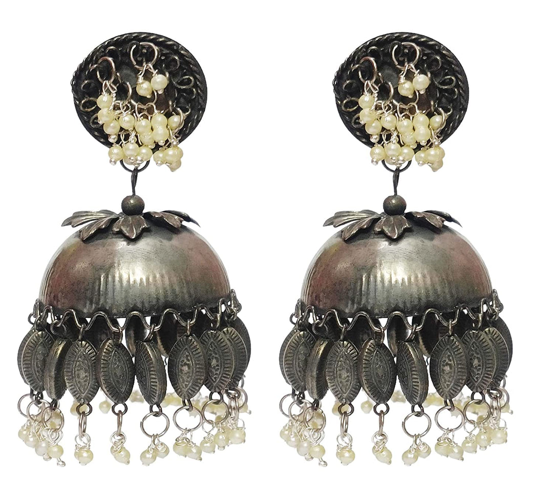 Afghani Style Antique Jhumka Earrings