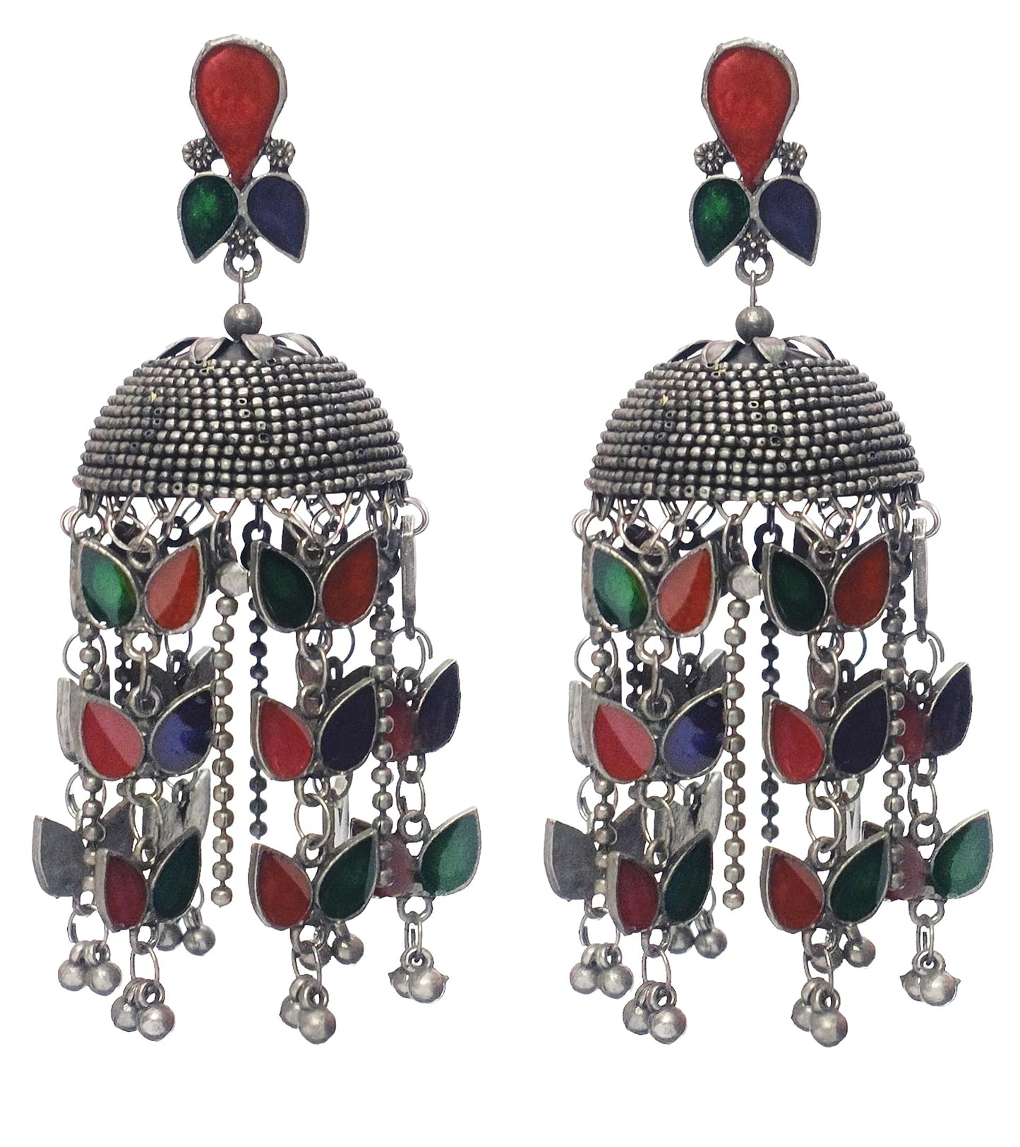 Afghani Style Antique Jhumka Earrings