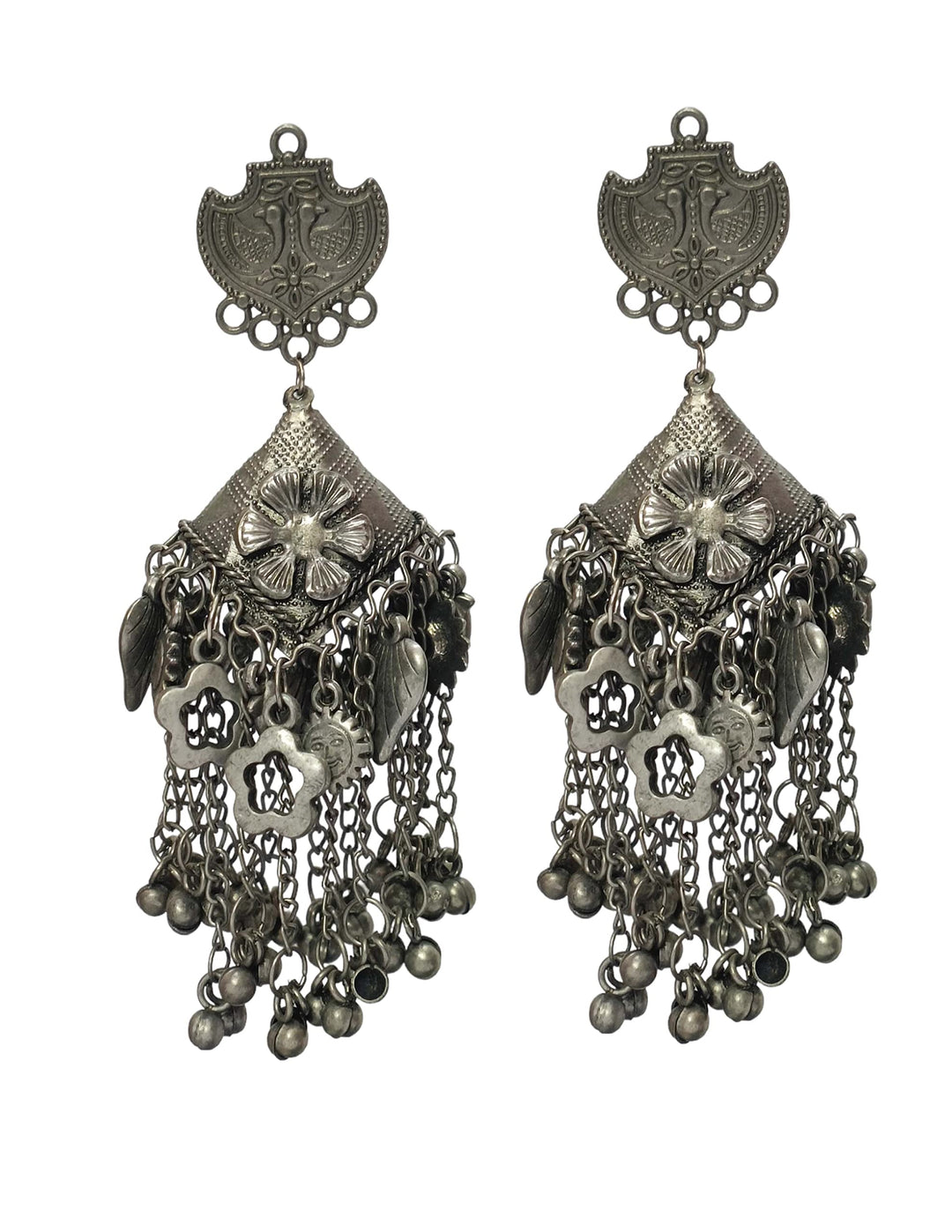 Afghani Style Antique Jhumka Earrings