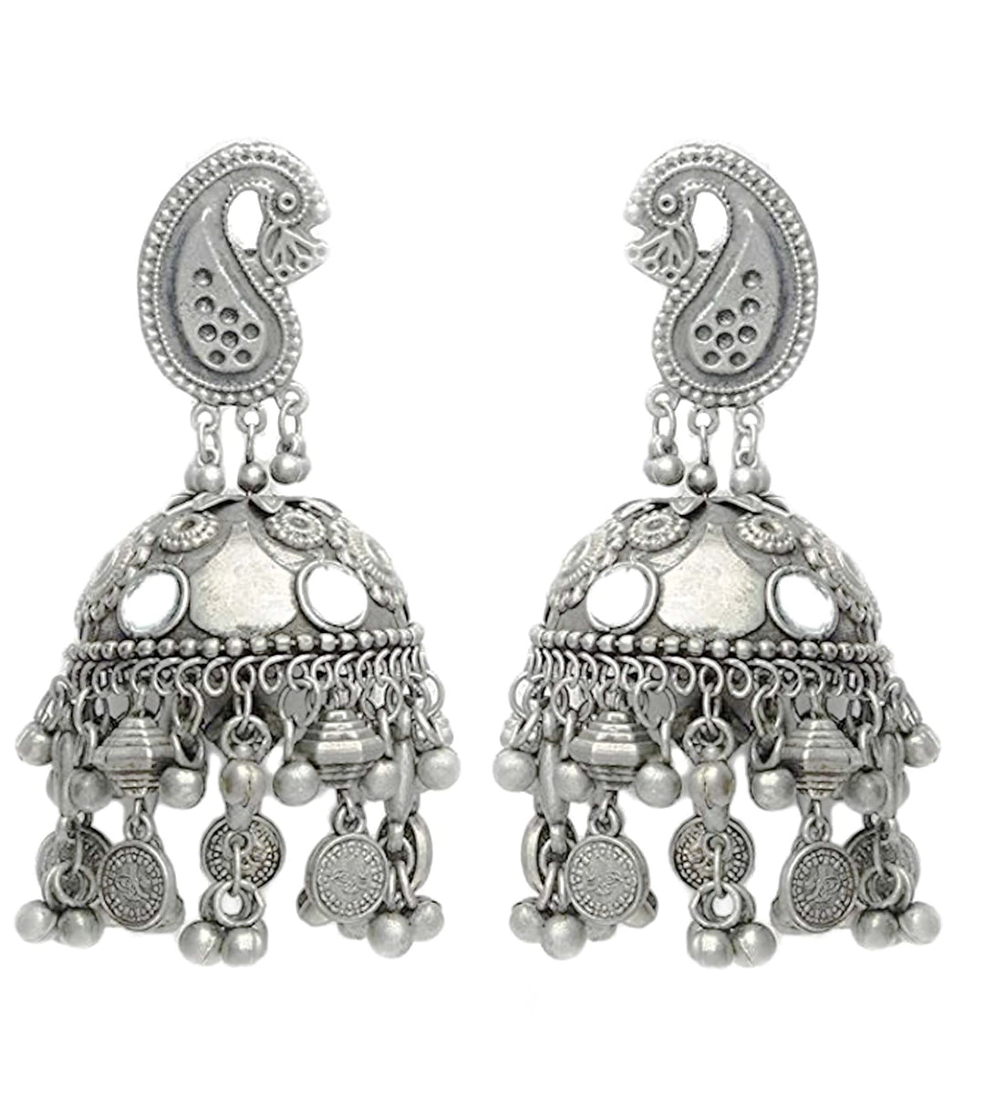 Afghani Style Antique Jhumka Earrings