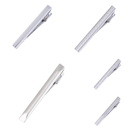 Sleek Tie Clip Set