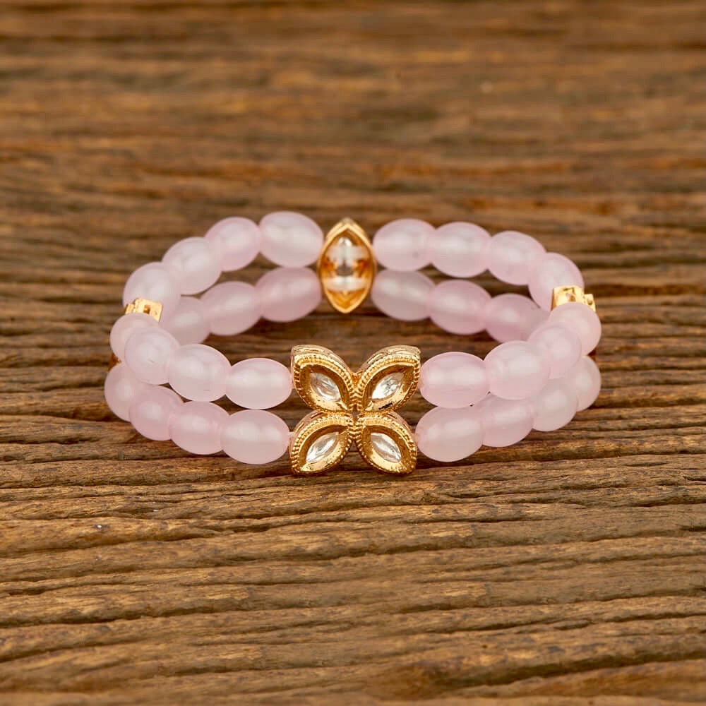 Buy Pink  White Bracelets  Bangles for Women by Priyaasi Online  Ajiocom