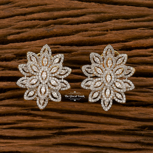 Fleur Cz Earring